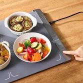 【THERMOS膳魔師】暖暖好食墊(EHAT-5901A-GY) 質感灰