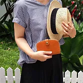 CLEDRAN｜輕熟女格調，日系多夾層收納短夾 駝色