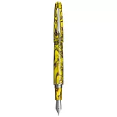 Montegrappa萬特佳｜Elmo系列｜Fantasy Blooms 鳶尾黃 筆尖-M