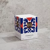 CLAUS PORTO 菱紋白瓷香氛蠟燭 夜之女王(金合歡晚香玉)