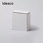 【日本ideaco】方形桌邊按壓式垃圾桶-1.4L -灰