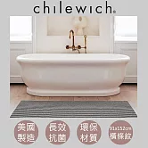 【chilewich】美國抗菌環保地墊 玄關墊91x152cm橫條紋 礫石灰
