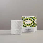 CLAUS PORTO 菱紋白瓷香氛蠟燭  萬歲(綠葉)