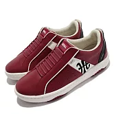 Royal Elastics 休閒鞋 Icon 2 X 皮革 男鞋 彈力帶系統 包覆 透氣 高回彈 穿搭 紅 黑 06313119 27.5cm RED/BLACK/WHITE