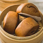 【京采包子】黑先生饅頭(4入/包/全素)