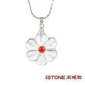 石頭記 水晶項鍊 永生花-2色選 紅瑪瑙