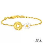 【點睛品】V&A博物館系列 小雛菊 黃金貝母手鍊