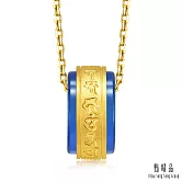 【點睛品】藥師灌頂真言 黃金吊墜