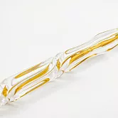 皮爾卡登  Pierre Cardin  貓咪水晶筆+筆擱 - 黃