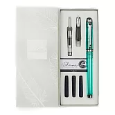 皮爾卡登 Pierre Cardin i-Share 鋼筆+鋼珠筆套組 - 綠