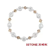 石頭記 經典手鍊 夏戀彩虹-七材質選 白水晶