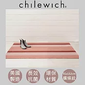 【chilewich】美國抗菌環保地墊 玄關墊91x152cm橫條紋 蜜桃橘粉