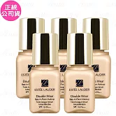 ESTEE LAUDER 雅詩蘭黛 粉持久完美持妝粉底精巧版SPF10/PA++(#17)(7ml)*5(公司貨)