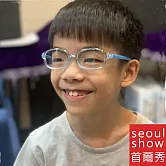 seoul show首爾秀 兒童可換近視片彩色輕盈平光眼鏡 1005  藍色
