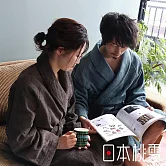 【日本桃雪】sensui SEK抗菌防臭超長棉浴袍/睡袍 M  (深土棕) | 鈴木太太公司貨