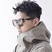 seoul show首爾秀 雙CC質感方框太陽眼鏡UV400墨鏡 G14  黑框茶片