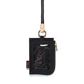 satana - Soldier 趣淘證件零錢包 - 亮黑色