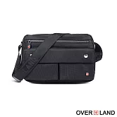 OVERLAND - 美式十字軍 - 素面掀蓋造型斜背包(大/L) - 31891