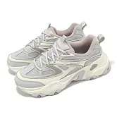Skechers 休閒鞋 D Lites 5.0-Breaking Rules 女鞋 灰 米白 拼接 厚底 老爹鞋 150522LGMT 24.5cm LIGHT GRAY/MULTI