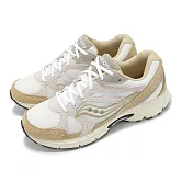 Saucony 休閒鞋 Ride Millennium 男鞋 粉 卡其 拼接 支撐 Y2K 復古跑鞋 索康尼 S708566 28.5cm WHITE/SAND