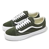 Vans 休閒鞋 Lx Old Skool 男鞋 軍綠 白 帆布 低筒 經典 板鞋 VN000D56KCZ 27.5cm GRAPE LEAF