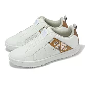 Royal Elastics 休閒鞋 Icon 2.0 男鞋 白 棕 真皮 獨家彈力帶 回彈 經典 06551003 27cm WHITE/BROWN