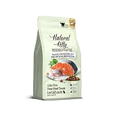 Natural Kitty自然小貓｜低碳無穀凍乾糧系列｜鮮魚佐鮭魚全貓配方｜1.8 kg