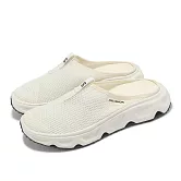 Salomon 懶人鞋 Reelax Slide 6.0 女鞋 恢復拖鞋 香草白 緩震 網布 休閒鞋 L47740900 25.5cm VANILLA ICE/BLACK