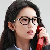 seoul show首爾秀 復古老錢風貓眼素顏平光太陽眼鏡UV400墨鏡 507  黑框平光片