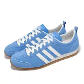 adidas 休閒鞋 VS JOG 2.0 男鞋 女鞋 藍 白 膠底 復古 德訓鞋 愛迪達 JS4444 24.5cm BLUE/WHITE