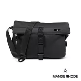 MANDE RHODE - 曼德羅德 - 霧面插扣掀蓋斜背包 - A5888-1K