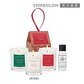 【STONEGLOW】溫馨祝福mini 香氛燭嘗鮮組 #節慶祝福