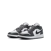 Nike Air Jordan 1 Low Iron Grey GS 黑灰 553560-152 24 黑灰