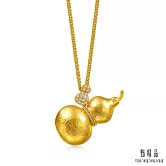 【點睛品】福祿加倍 鑽石黃金項鍊