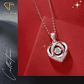 【CF鑽飾】項鍊《心中有你》莫桑鑽50分 鑽墜