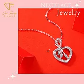 【CF鑽飾】項鍊《知心》莫桑鑽40分 鑽墜