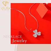 【CF鑽飾】項鍊《眷顧》莫桑鑽1克拉 鑽墜