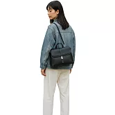 【ZENDAR】台灣總代理 限量1折 頂級小牛皮手提包肩背包 愛莉莎系列 全新專櫃展示品 黑色