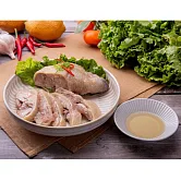 【統一生機】蔥油土雞腿 450公克/盒 (固形量350公克)