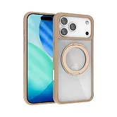 JTLEGEND iPhone 17 Air/17 Pro/17 Pro Max Rex Mag Stand 終極防摔磁吸支架保護殼(按鍵版) iPhone 17 Pro Max 奶茶