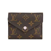 LV Monogram VICTORINE三折短夾_展示品 (粉色)