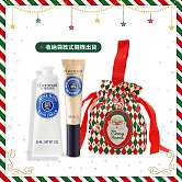 L’OCCITANE 歐舒丹 乳油木護手修護組[護手霜(30ml)+指緣油(7.5ml)]-聖誕交換禮物-公司貨