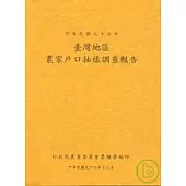 台灣地區農家戶口抽樣調查報告