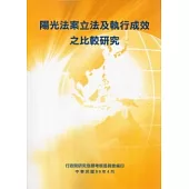 陽光法案立法及執行成效之比較研究