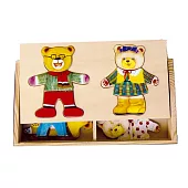 熊爸熊媽換裝盒