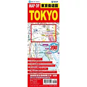 MAP OF TOKYO東京街道圖