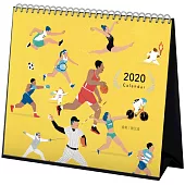 2020年陳又凌《奧運》設計桌曆