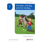 Innova Graded Readers Grade 2 (Book 7): The Man, the Boy and the Donkey