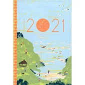 2021臺灣文學年曆手札
