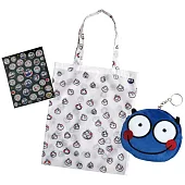 小怪物幫你提：隨身購物袋+零錢包(郭源元原創角色限量周邊)